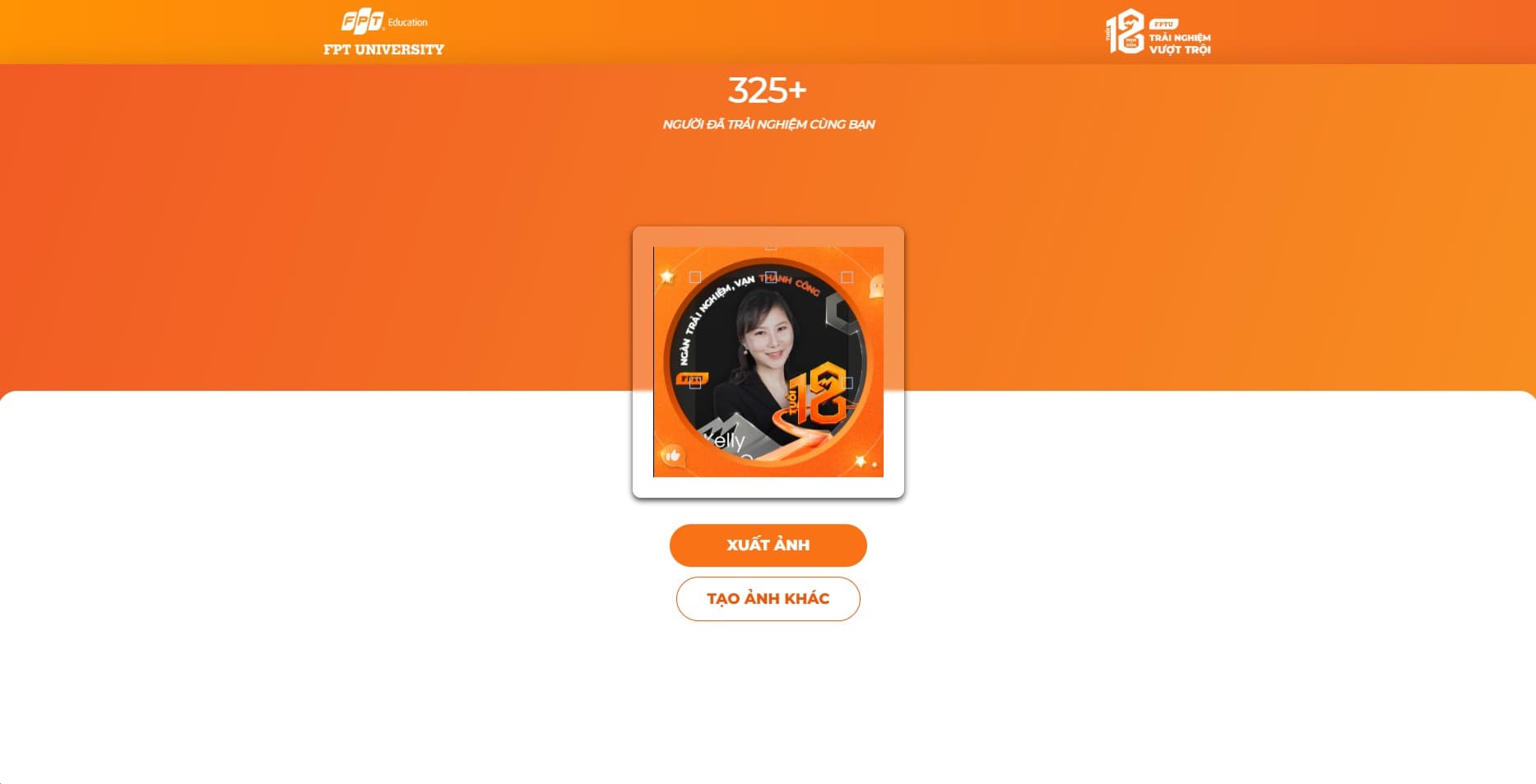 FPTU18 Avatar Frame Creator screenshot 3