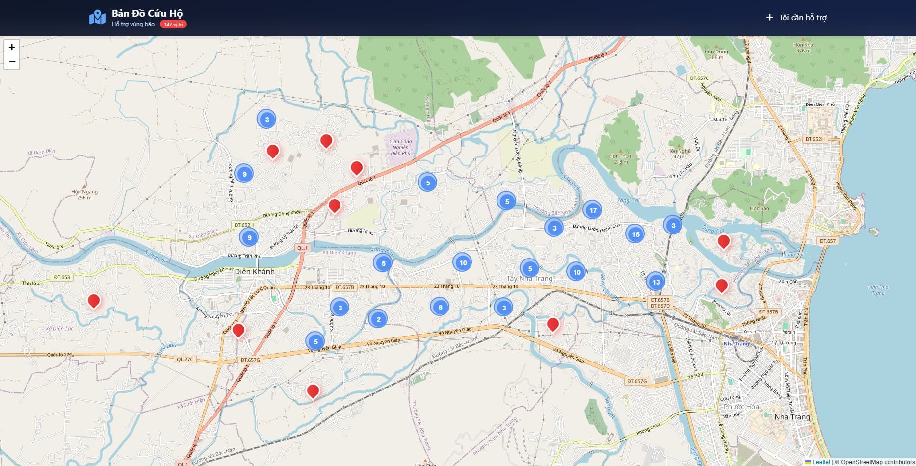 Cuu Tro Khanh Hoa screenshot 2