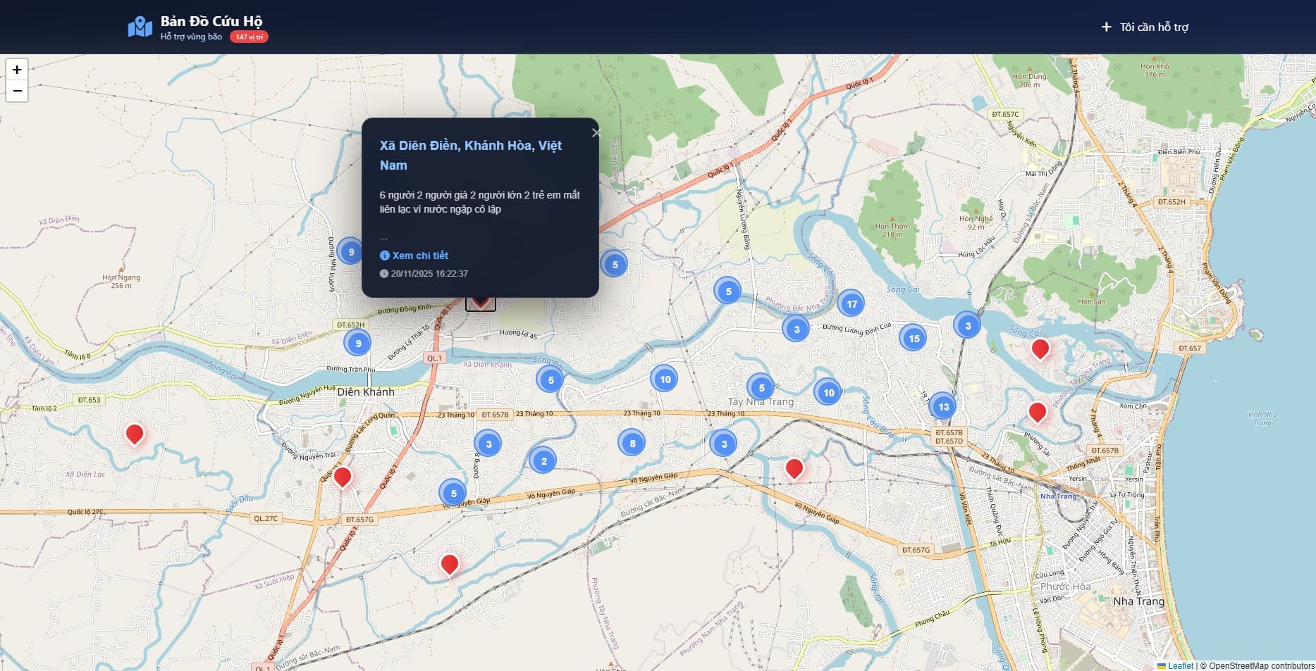 Cuu Tro Khanh Hoa screenshot 3